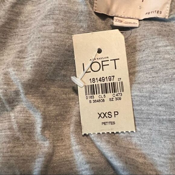 NWT! Loft navy & offwhite coat - Picture 5 of 16